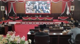 DPRD dan Pemkab Murung Raya Paripurna Mendengarkan Pidato Kenegaraan Presiden