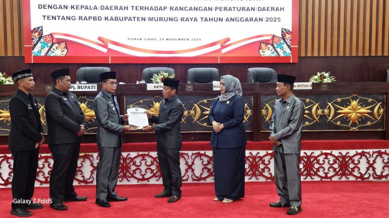 APBD 2025 Murung Raya Disepakati