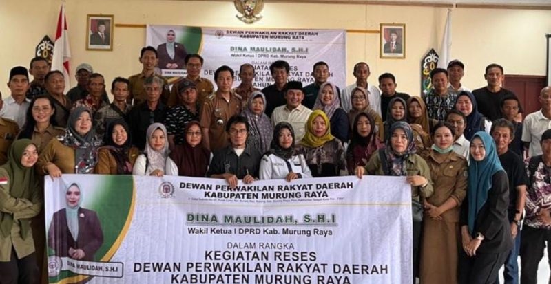 Wakil Ketua (Waket) I DPRD Kabupaten Murung Raya (Mura) Dina Maulidah SH.i