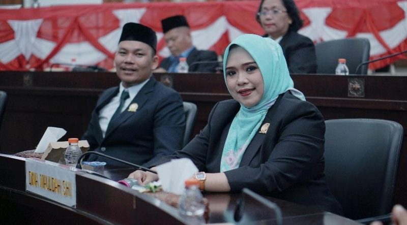 Anggota DPRD Mura Dina Maulidah