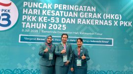 Warnita Heriyus dan Dina Maulidah Ikuti Rakernas X PKK Tahun 2025
