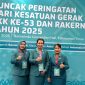 Warnita Heriyus dan Dina Maulidah Ikuti Rakernas X PKK Tahun 2025