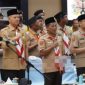 Ketua Kwarda Kalteng Lantik Bupati Heriyus sebagai Ketua Mabicab Pramuka Murung Raya