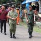 Danramil 03/Grogol Petamburan Mayor Inf Manatap Rajagukguk Dampingi Dandim 0503/Jakarta Barat Pengamanan VVIP Kunjungan Wapres RI