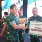 Penghargaan Lomba Karya Bakti Tingkat Korem Jajaran TNI AD diserahkan langsung oleh Kepala Staf Angkatan Darat (Kasad) Jenderal TNI Maruli Simanjuntak, M.Sc., kepada Danrem 052/Wkr Brigjen TNI Faizal Rizal, S.I.P., pada penutupan Apel Dansatkowil TNI AD