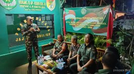 Dalam rangka menjaga silaturahmi dan sinergitas, Dua personel Babinsa Kelurahan Grogol, Pelda Kiki Andi Winata dan Sertu Ade Syafrudin bersama Kasi Pemerintahan Kelurahan Grogol Bapak Abi Among Izza menghadiri kegiatan Serah Terima Jabatan (Sertijab) Ketua Mitra Jaya Jajaran 3311 Kelurahan Grogol Periode 2025 - 2030