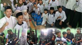 Wujud Kepedulian Danrem 052/Wijayakrama Terhadap Anak Yatim Memberikan Santunan Kepada Anak-anak Yayasan Yatim Al-Ittihad Palmerah Diserahkan oleh Danramil 03/Grogol Petamburan