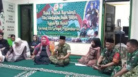 Buka Puasa Bersama Prajurit dan Keluarga, Danramil 03/GP Mayor Inf Manatap Rajagukguk Berikan Motivasi dan Pembekalan