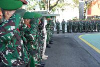 Upacara Bendera 17-an di Makorem 052/Wkr, Tekankan Nasionalisme di Bulan Suci Ramadhan