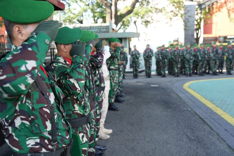 Upacara Bendera 17-an di Makorem 052/Wkr, Tekankan Nasionalisme di Bulan Suci Ramadhan