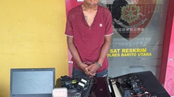 Gerak Cepat, Polres Barut Ringkus Pelaku Pencurian di Rapen dan Amankan Barang Bukti