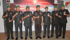 Danrem 052/Wkr Pimpin Sertijab Dandim 0502/JU, Dandim 0503/JB dan Penyerahan Jabatan Kasipers Kasrem 052/Wkr