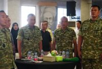 Danrem 052/Wijayakrama, Brigjen TNI Faizal Rizal, S.I.P., membuka kegiatan Pembinaan Jaring Mitra Karib Korem 052/Wijayakrama Tahun 2026 yang digelar di Aula Makorem 052/Wijayakrama