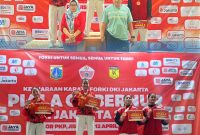Sabet Emas, Sinta Muji Jayanti, Putri dari Personil Koramil 03/Grogol Petamburan, Raih Juara Pertama Kejurprov Forki Piala Gubernur DKI Jakarta Tahun 2026