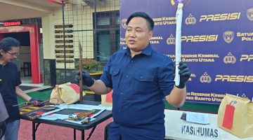Press Release : Polres Barito Utara Ungkap Motif Pembunuhan Satu Keluarga di Perbatasan Kalteng–Kaltim