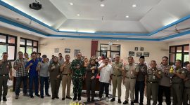Sinergi Tiga Pilar, Babinsa Koramil 03/GP Pelda Kiki Andi Winata Hadiri Giat Participatory Urban Appraisal di Kelurahan Grogol