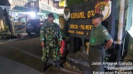 Antisipasi Tawuran dan Kejahatan Malam Hari, Koramil 03/Grogol Petamburan Gelar Patroli di Dua Kecamatan