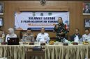 Perkuat Sinergitas Tiga Pilar, Danramil 01/TS Mayor Inf Manatap Rajagukguk Roadshow Perdana Bersama Camat dan Kapolsek Metro Taman Sari