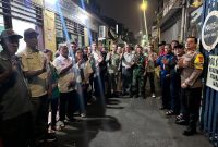 Perkuat Sinergitas, Babinsa Koramil 01/Taman Sari Dan Tiga Pilar Kelurahan Mangga Besar Gelar Safari Wilayah dan