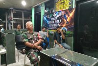 Tingkatkan Kebersamaan, Koramil 01/Taman Sari Gelar Nobar Bola Gembira Piala Dunia 2026