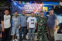Pererat Kebersamaan, Koramil 01/Taman Sari Gelar Nobar Piala Dunia 2026 Brasil vs Maroko