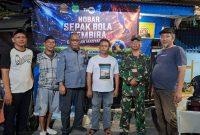 Pererat Kebersamaan, Koramil 01/Taman Sari Gelar Nobar Piala Dunia 2026 Brasil vs Maroko