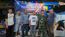 Pererat Kebersamaan, Koramil 01/Taman Sari Gelar Nobar Piala Dunia 2026 Brasil vs Maroko
