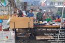 Jaga Sanitasi Lingkungan, Babinsa Koramil 01/Taman Sari Ajak Warga Tangki Tak Buang Sampah Sembarangan