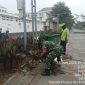 Sinergi TNI dan Petugas Kebersihan, Koramil 01/Taman Sari Gelar Karya Bakti Bersihkan Kawasan Plaza Beos Kota Tua