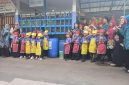 Perkuat Edukasi Sejak Dini, Babinsa Koramil 01/Taman Sari Kawal Bunda PAUD Kecamatan Tamansari Monitoring PAUD Lestari 2 Mangga Besar