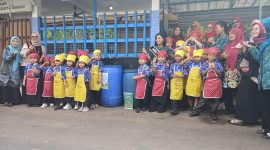 Perkuat Edukasi Sejak Dini, Babinsa Koramil 01/Taman Sari Kawal Bunda PAUD Kecamatan Tamansari Monitoring PAUD Lestari 2 Mangga Besar