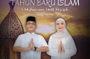 Dandim 0503/Jakarta Barat Letkol Inf Saputra Hakki, S.H., M.P.M. dan Ketua Persit Kartika Chandra Kirana Cabang XVII Dim 0503 JB Ny. Novi Saputra Hakki mengucapkan, 