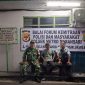 Perketat Keamanan Lingkungan, Babinsa Koramil 01/Taman Sari Gelar Siskamling Bersama Warga dan Linmas