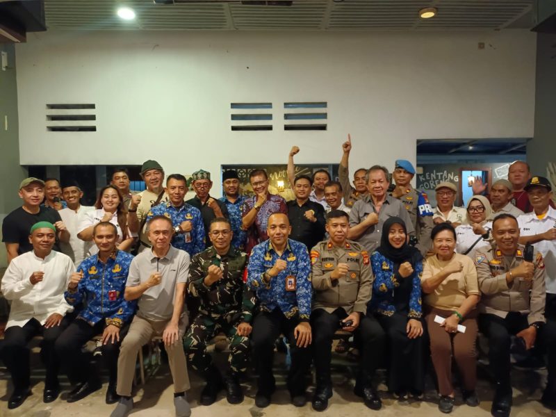 Kolaborasi Nyata Tiga Pilar Turun Ke Lapangan, Danramil 01/Taman Sari Mayor Inf Manatap Rajagukguk Laksanakan Roadshow Dialogis di Kelurahan Taman Sari