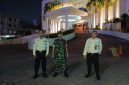 Upaya Preventif Cegah Kejahatan, Koramil 01/Taman Sari Gelar Patroli Malam Hari