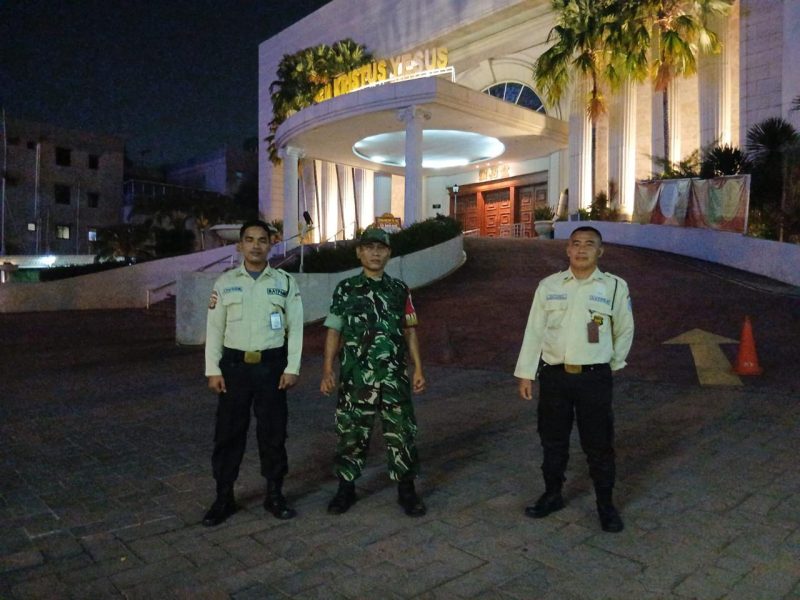 Upaya Preventif Cegah Kejahatan, Koramil 01/Taman Sari Gelar Patroli Malam Hari