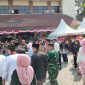 Sambut HUT DKI Jakarta ke-499, Bati Tuud Koramil 03/GP Peltu Edi Rustandi Bersama Tiga Pilar Hadiri Acara Puncak Festival Dekorasi Kampung Betawi
