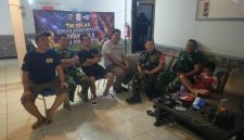 Pererat Silaturahmi, Koramil 01/Taman Sari Gelar Nobar Piala Dunia 2026 Bersama Mitra Karib dan Warga
