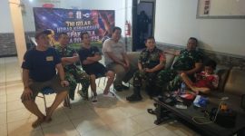 Pererat Silaturahmi, Koramil 01/Taman Sari Gelar Nobar Piala Dunia 2026 Bersama Mitra Karib dan Warga