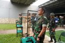 PERERAT SINERGITAS, DANREM 052/WIJAYAKRAMA GELAR COFFEE MORNING DAN LATIHAN MENEMBAK BERSAMA FORKOPIMDA

​