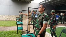 PERERAT SINERGITAS, DANREM 052/WIJAYAKRAMA GELAR COFFEE MORNING DAN LATIHAN MENEMBAK BERSAMA FORKOPIMDA
