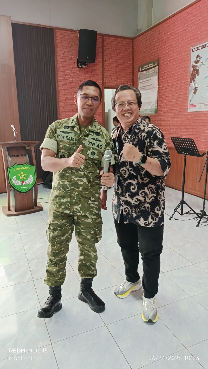 Perkuat Sinergi di Era Digital, Kapendam Jaya Letkol Arh Noor Iskak Ajak Insan Media Tangkal Berita Hoaks