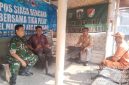 Perkuat Sinergitas Wilayah, Babinsa Koramil 01/Taman Sari Gelar Komsos Bersama Kasipem, FKDM, dan PPSU Kelurahan Maphar