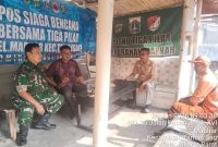 Perkuat Sinergitas Wilayah, Babinsa Koramil 01/Taman Sari Gelar Komsos Bersama Kasipem, FKDM, dan PPSU Kelurahan Maphar