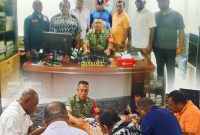 Wujud TNI Hadir di Tengah Masyarakat, Danramil 01/Taman Sari Mayor Inf Manatap Rajagukguk Ajak Komunitas Kerukunan Keluarga Papua Tingkatkan Ekonomi Kerakyatan