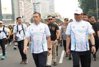 Sambut Hari Bhayangkara ke-80, Pangdam Jaya Hadiri Olahraga Bersama dan Car Free Day