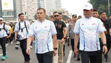 Sambut Hari Bhayangkara ke-80, Pangdam Jaya Hadiri Olahraga Bersama dan Car Free Day