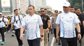 Sambut Hari Bhayangkara ke-80, Pangdam Jaya Hadiri Olahraga Bersama dan Car Free Day
