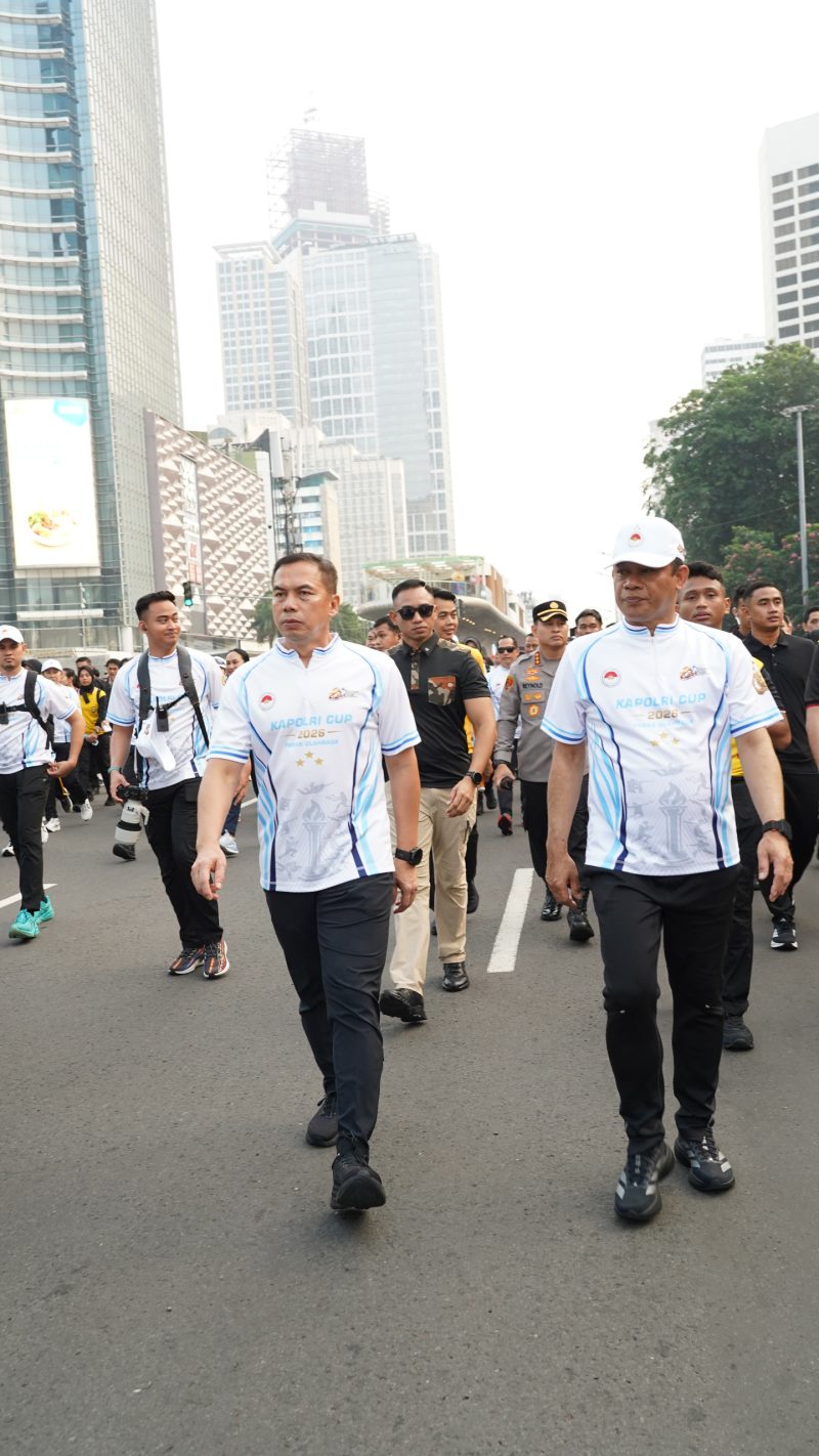 Sambut Hari Bhayangkara ke-80, Pangdam Jaya Hadiri Olahraga Bersama dan Car Free Day