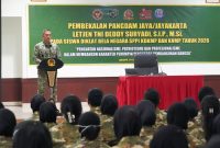 Pangdam Jaya Berikan Pembekalan pada Diklat SPPI Koperasi Desa/Kelurahan Merah Putih dan Kampung Nelayan Merah Putih Tahun 2026